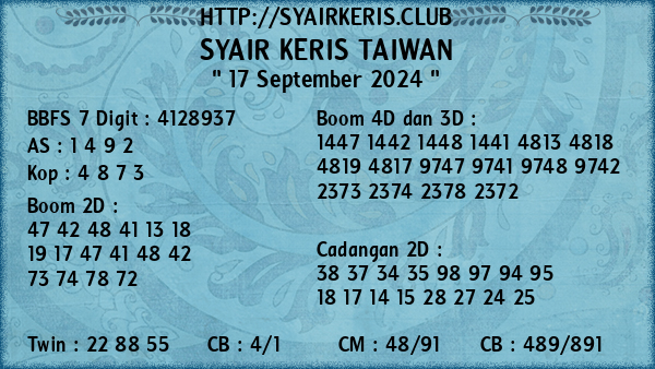 Prediksi Taiwan