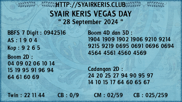 Prediksi Vegas Day