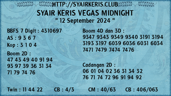 Prediksi Vegas Midnight