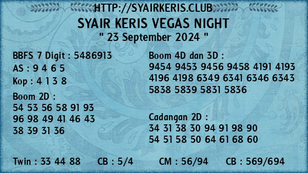 Prediksi Vegas Night