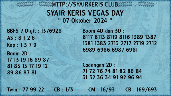 Prediksi Vegas Day