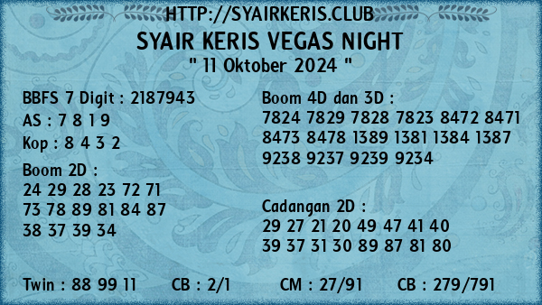 Prediksi Vegas Night