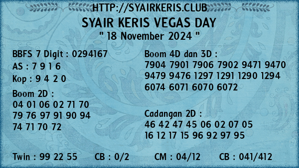 Prediksi Vegas Day