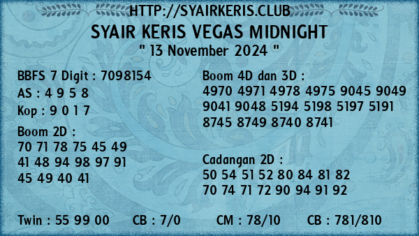 Prediksi Vegas Midnight