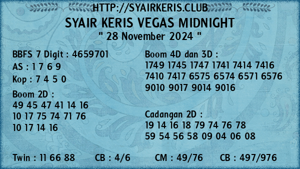 Prediksi Vegas Midnight