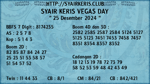 Prediksi Vegas Day