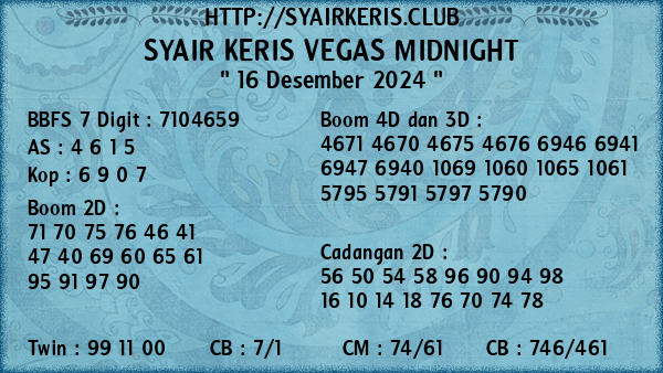 Prediksi Vegas Midnight