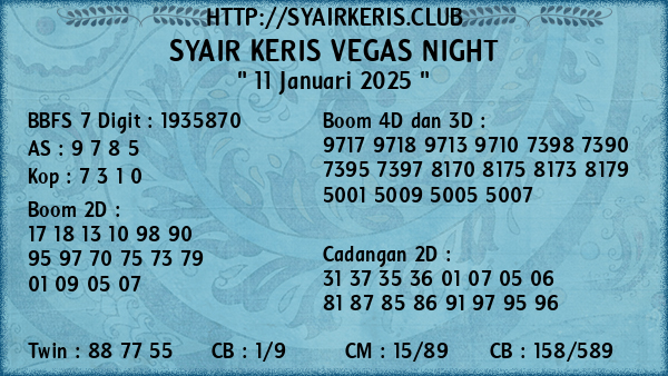 Prediksi Vegas Night