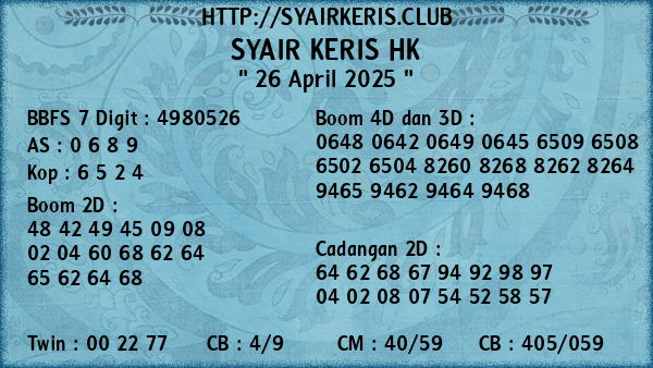 Prediksi HK