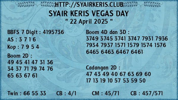 Prediksi Vegas Day