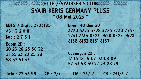 Prediksi Germany Plus5