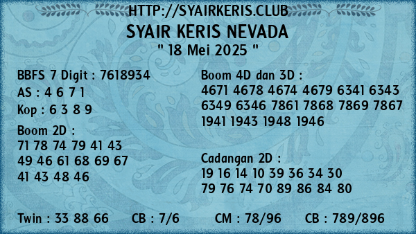 Prediksi Nevada