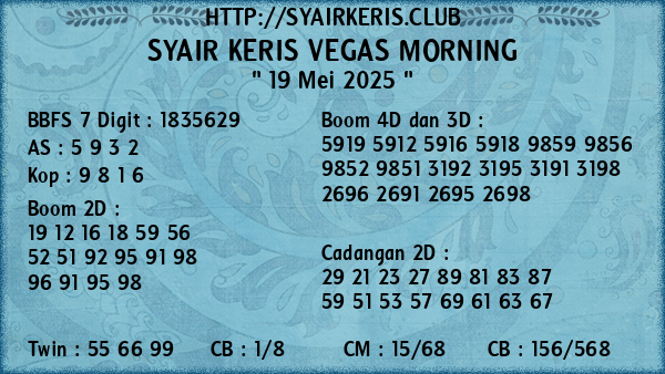 Prediksi Vegas Morning