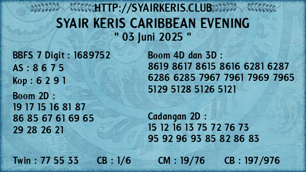 Prediksi Caribbean Evening