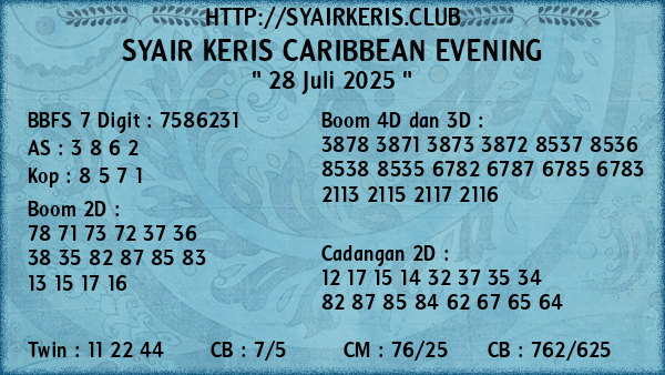 Prediksi Caribbean Evening