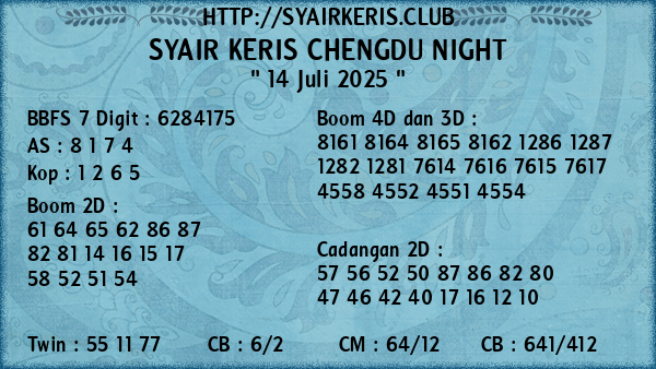 Prediksi Chengdu Night