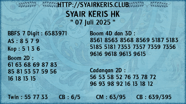 Prediksi HK