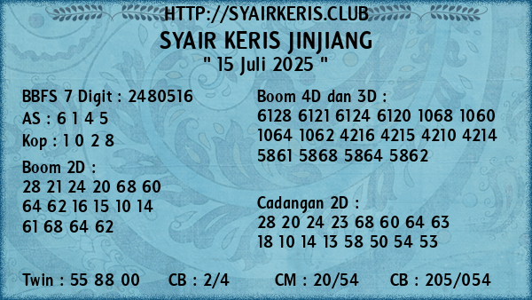 Prediksi Jinjiang