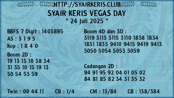Prediksi Vegas Day