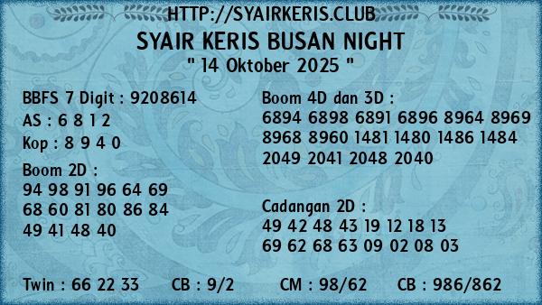 Prediksi Busan Night