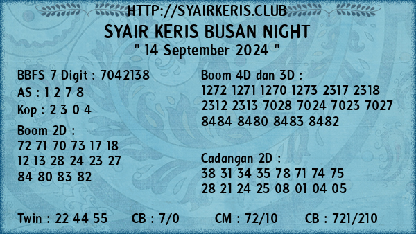 Prediksi Busan Night