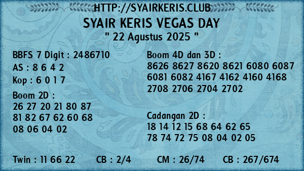 Prediksi Vegas Day